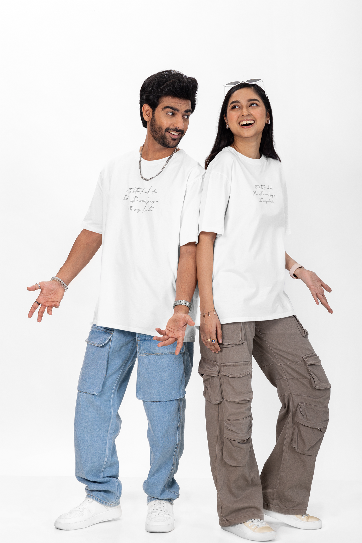 Heavy Cotton Box Tee— Walk Alone